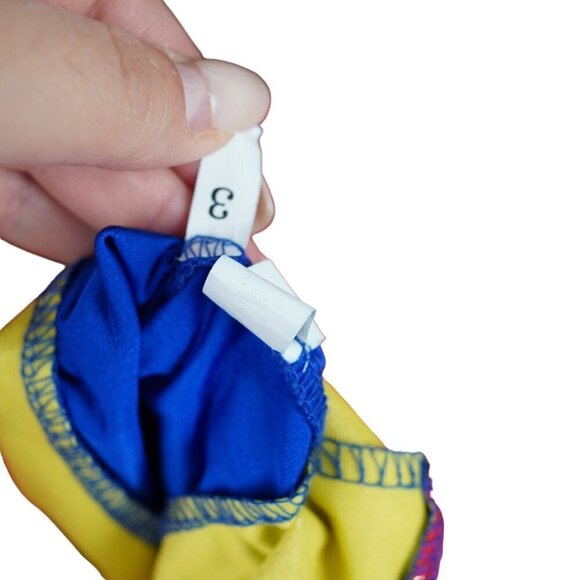 EUC Supergirl Kids Costume Dress W Attached Cape Size‎ 3 - Picture 6 of 7